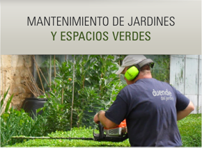 Mantenimiento de jardines y espacios verdes